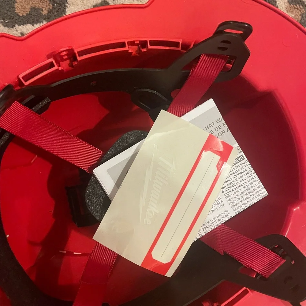 Red Hard Hat - Picture 4 of 4